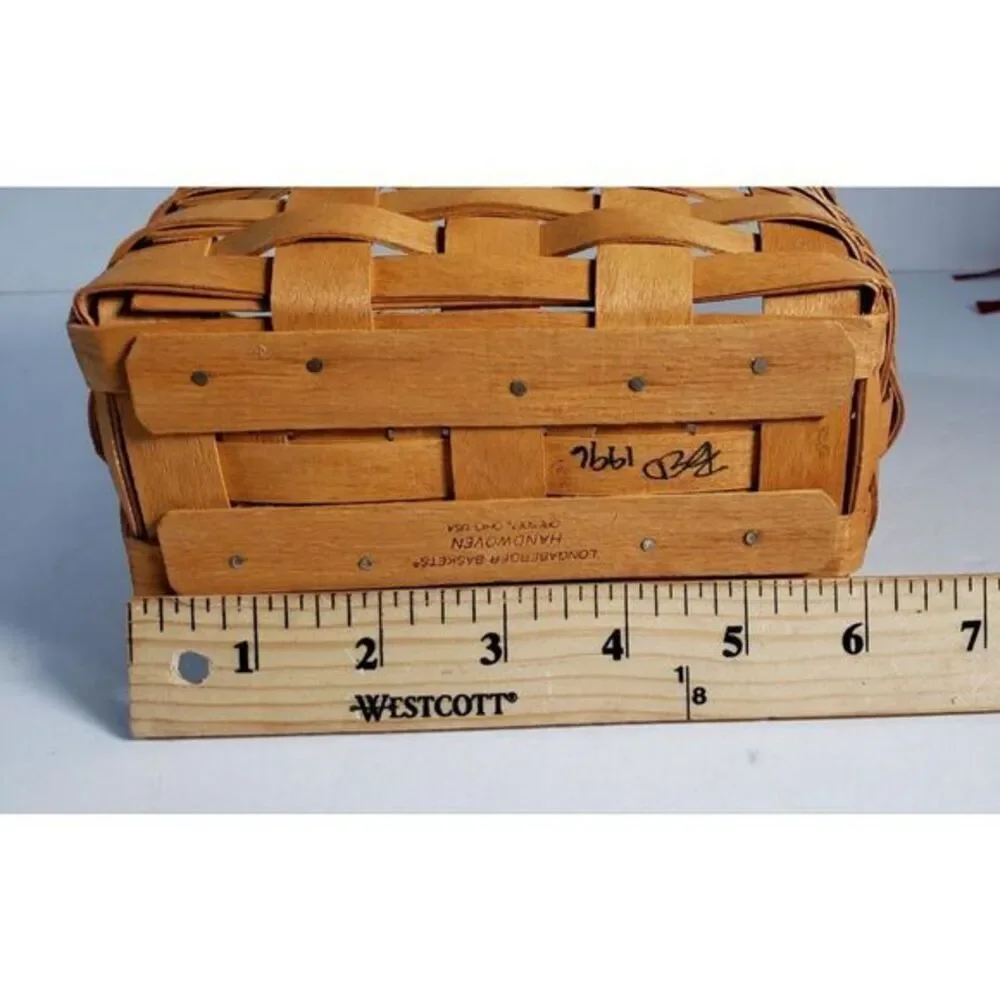 Vintage Longaberger‎ Basket 1996 Edition Dresden Tour Basket II